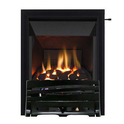 Focal Point Horizon Black Slide control Gas Fire
