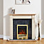 Focal Point Horizon Brass effect Electric fire suite
