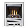 Focal Point Horizon Chrome effect Remote controlled Gas Fire