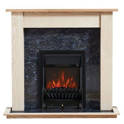 Focal Point Horizon Kingswood Freestanding Electric Fire suite
