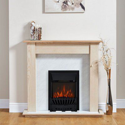 Focal Point Horizon Kingswood Freestanding Electric Fire suite