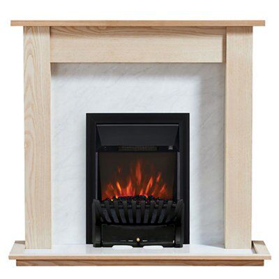 Focal Point Horizon Kingswood Freestanding Electric Fire suite