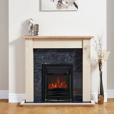 Focal Point Horizon Kingswood Freestanding Electric Fire suite