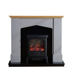 Electric Fireplace suites | Fires, stoves u0026 electric heating | Bu0026Q