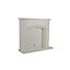 Focal Point Innsworth Ivory effect Fireplace surround set