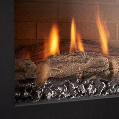 Focal Point Loire Black Slide control Gas Fire
