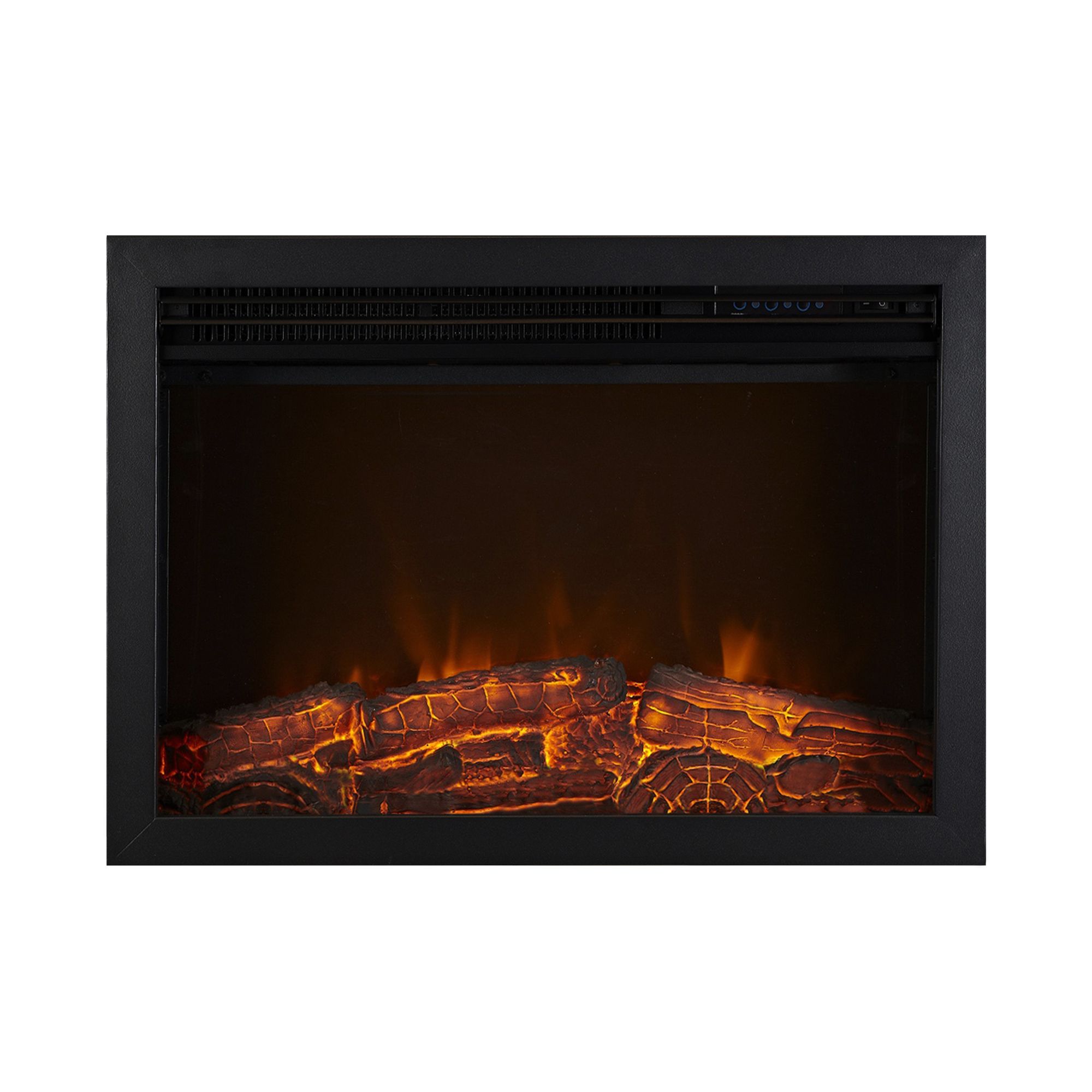 Focal Point Medford 1kW Black Electric Fire (H)445mm (W)605mm (D)205mm