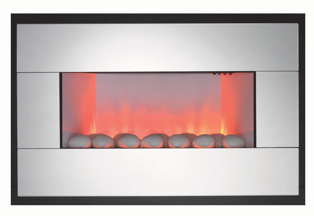 Focal Point Mirror effect Electric Fire