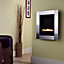 Focal Point Monet LPG Brushed stainless steel effect Manual control Gas Fire
