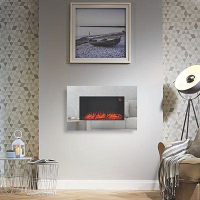 Focal Point Osmington 1.8kW Mirror effect Electric Fire | DIY at Bu0026Q