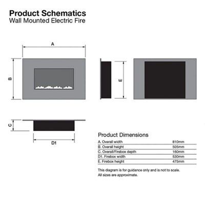 osmington focal point electric fire effect mirror diy