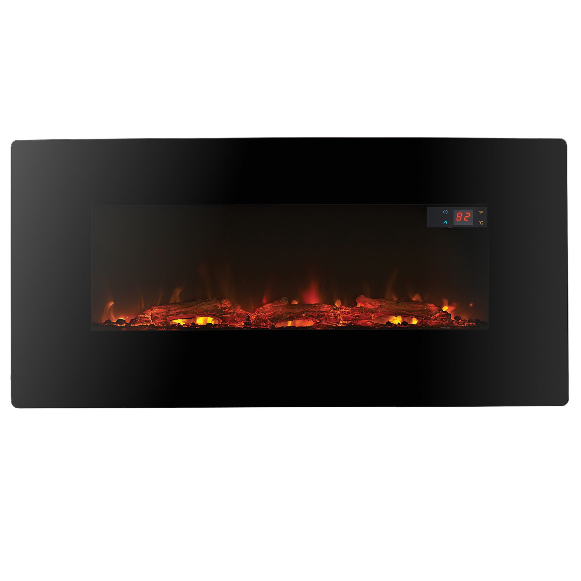 Focal Point pasadena 1.5kW Glass effect Electric Fire | DIY at Bu0026Q