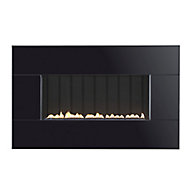 Focal Point Piano Black glass frame Black Manual control Fire FPFBQ128