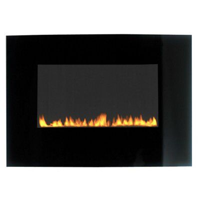 Focal Point Radium flue less Black Manual control Gas Fire | DIY at Bu0026Q