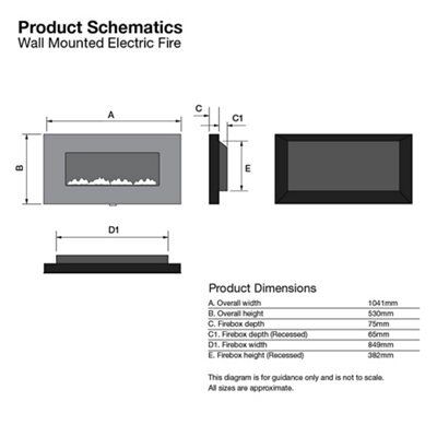 Focal Point San Francisco 1.5kW Electric Fire