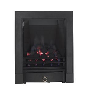 Focal Point Soho full depth Black Manual control 3.75kW Gas Fire