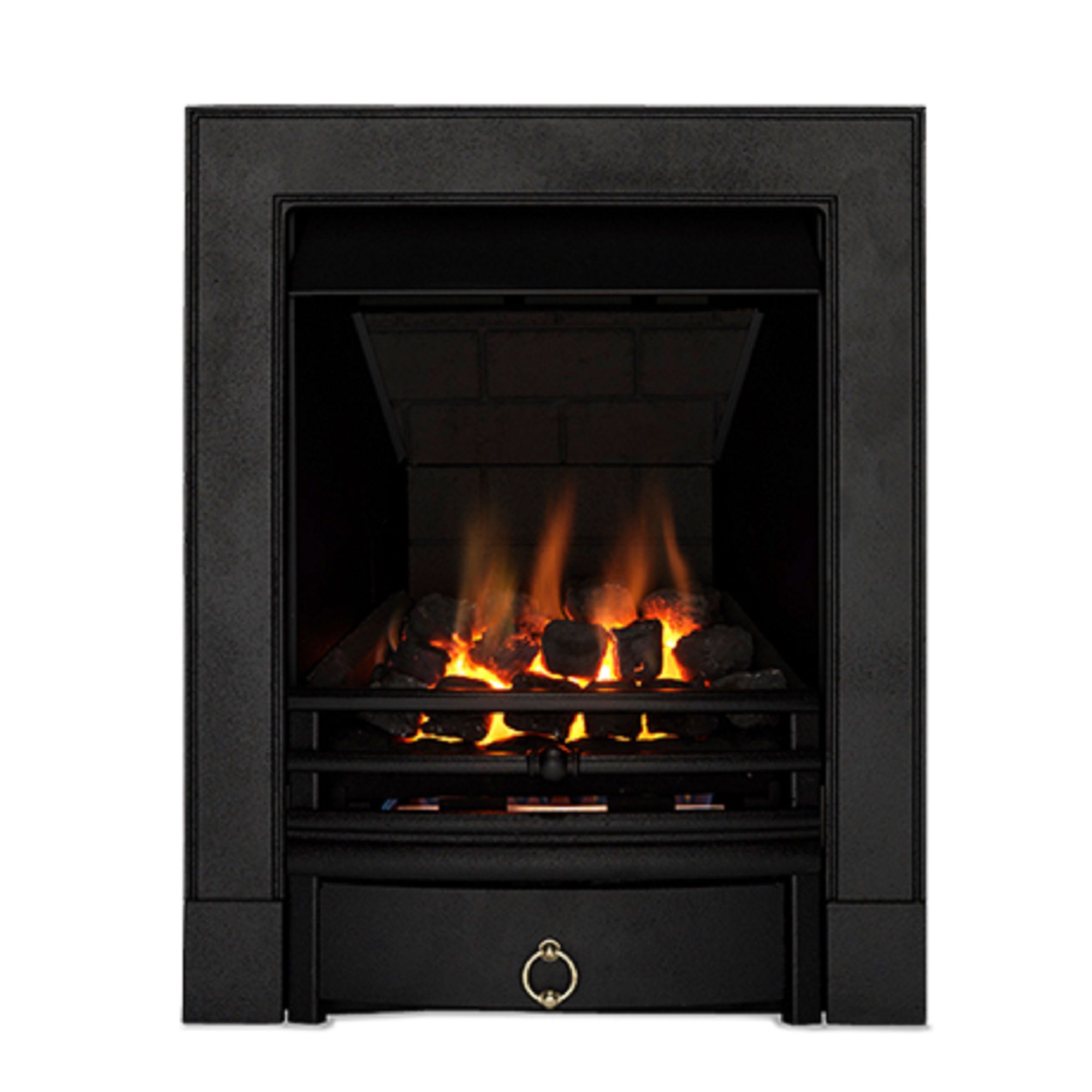 Focal Point Soho multi flue Black Manual control Gas Fire | DIY at Bu0026Q