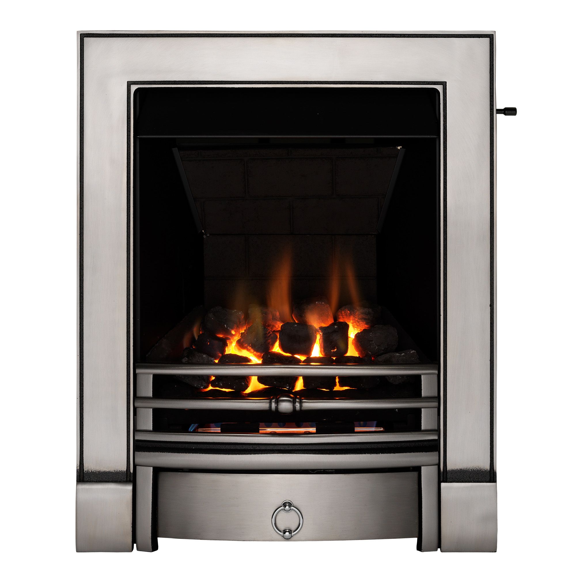 Focal Point Soho multi flue Chrome effect Slide control 3.1kW Gas Fire