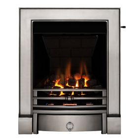 Focal Point Soho multi flue Chrome effect Slide control 3.1kW Gas Fire