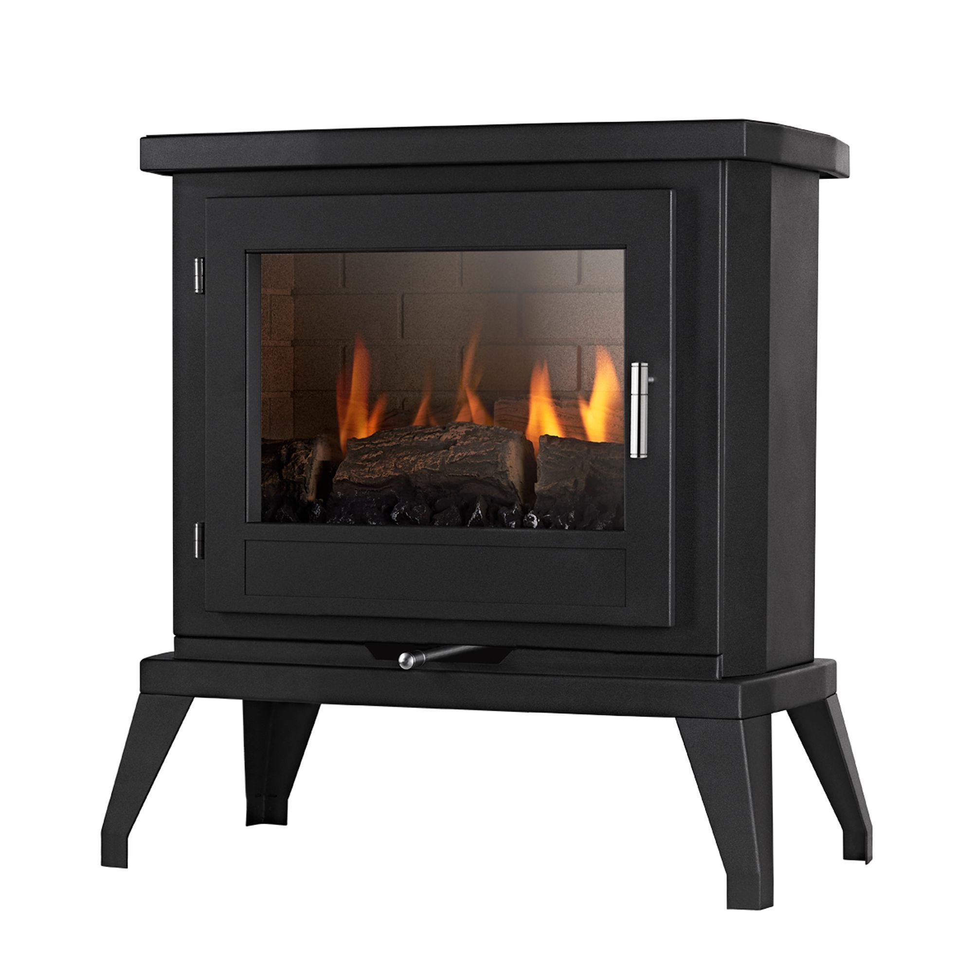 Focal Point Svelvik Flueless Black Gas Stove FPFBQ585 | DIY at Bu0026Q