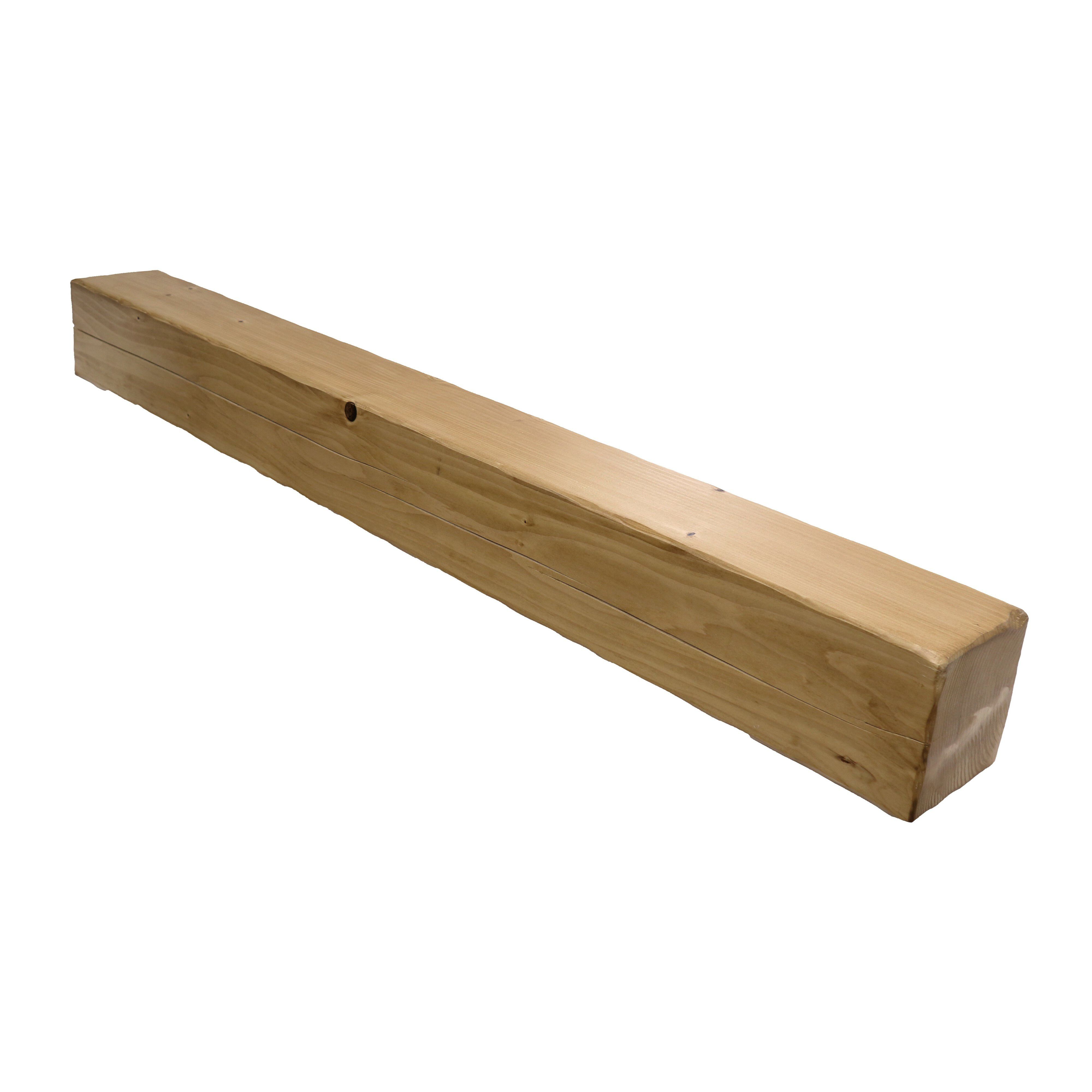 Focal Point Traditional Natural Fully finished Beam Mantel (H) 140mm (W) 1220mm (D)140mm