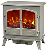 Focal Point Weybourne Traditional 1.85kW Matt Sage grey Electric Stove