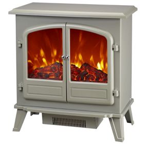 Focal Point Weybourne Traditional 1.85kW Sage grey Electric Stove