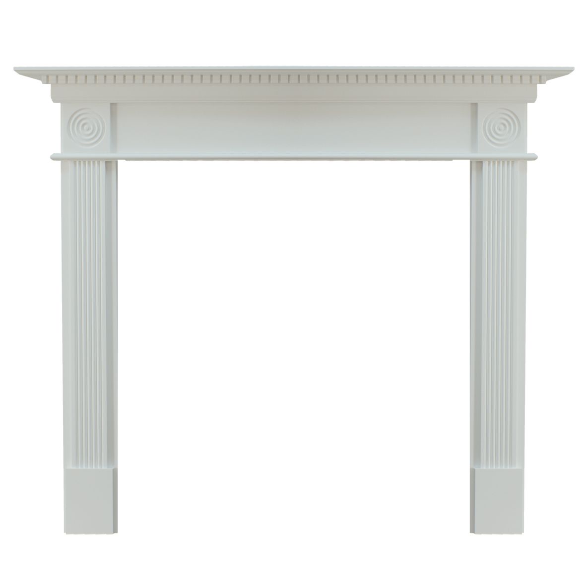 Focal Point Woodthorpe White Fire surround