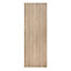 Foiled Exmoor Flush Oak veneer Internal Door, (H)1980mm (W)686mm (T)40mm