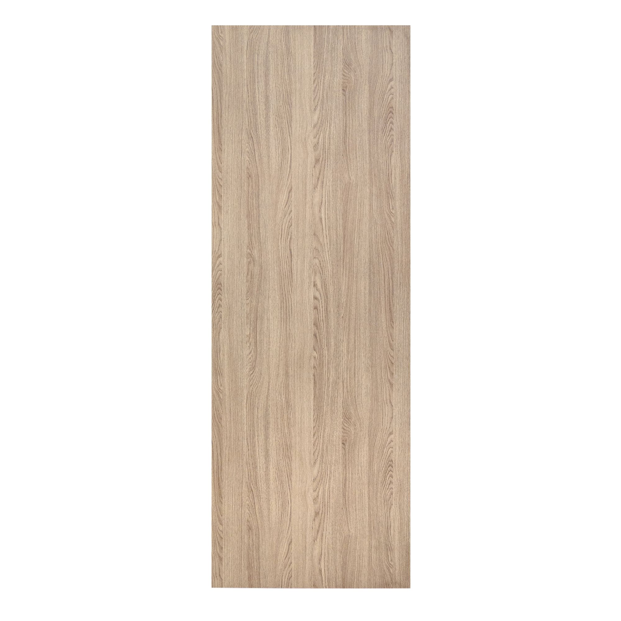 Foiled Exmoor Unglazed Flush Oak veneer Internal Door, (H)1980mm (W)762mm (T)40mm