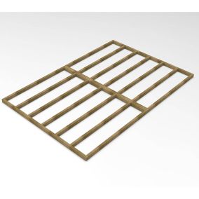 Forest 12x8 Timber Shed base - Assembly required