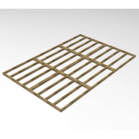 Forest 15x10 Timber Shed base - Assembly required
