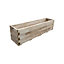 Forest Garden 1.8m x 0.45m Mixed softwood Rectangular Raised bed kit 0.81m²