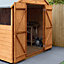 Forest Garden 10x6 ft Apex Wooden 2 door Shed with floor (Base included)