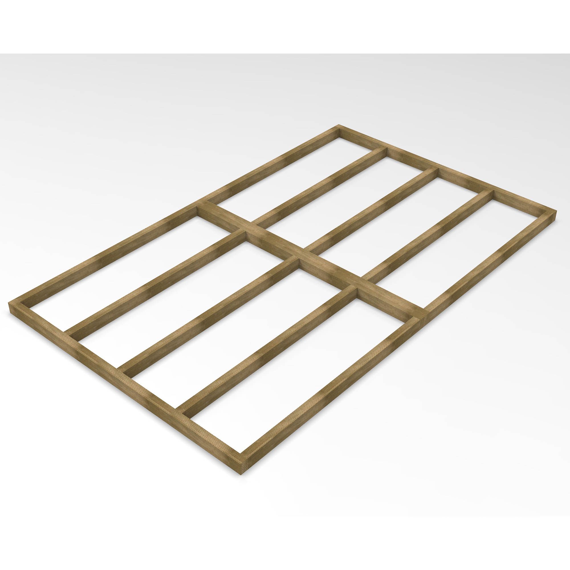 Forest Garden 10x6 Timber Shed base (L) 183cm x (W) 295cm - Assembly service included