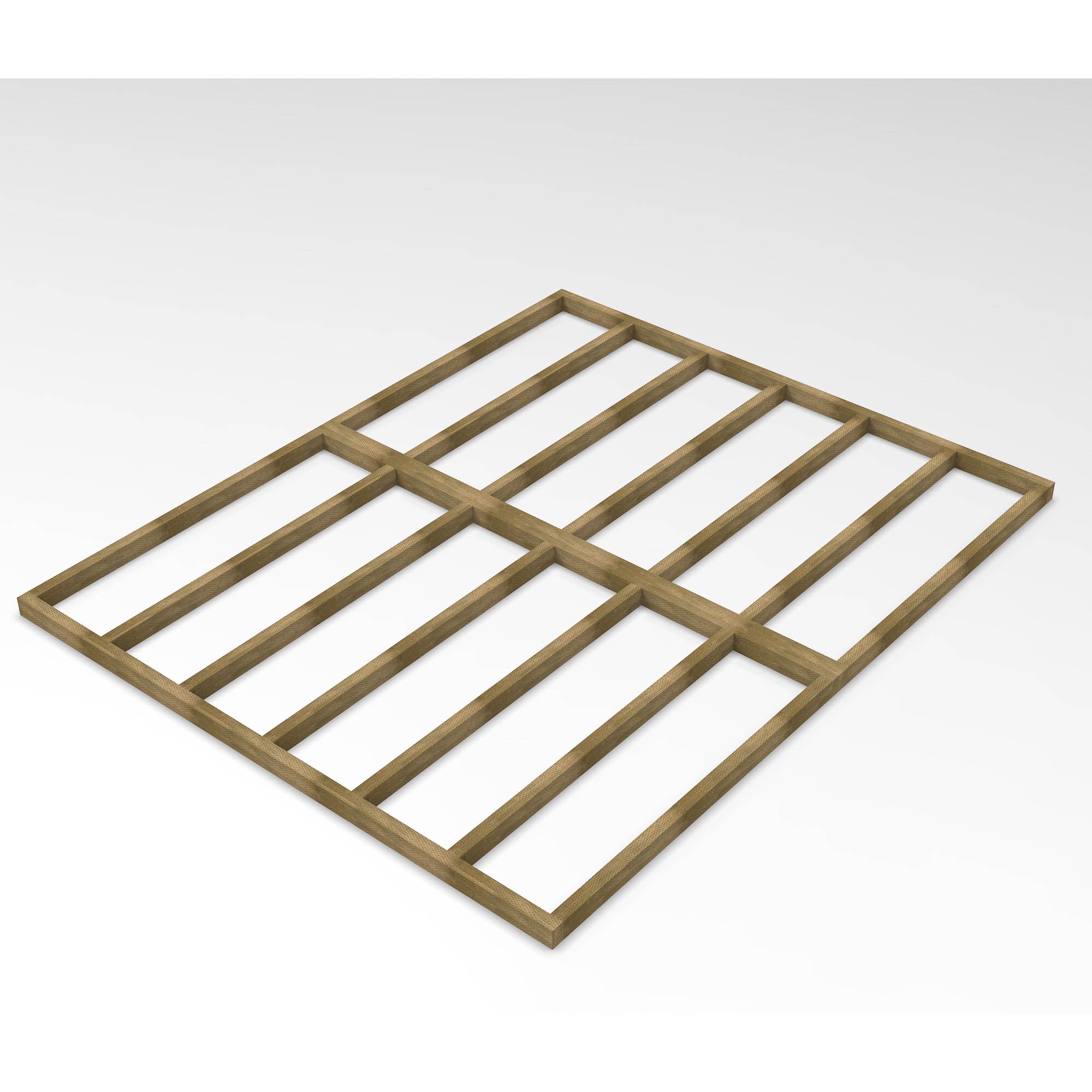 10x8 Timber Shed base