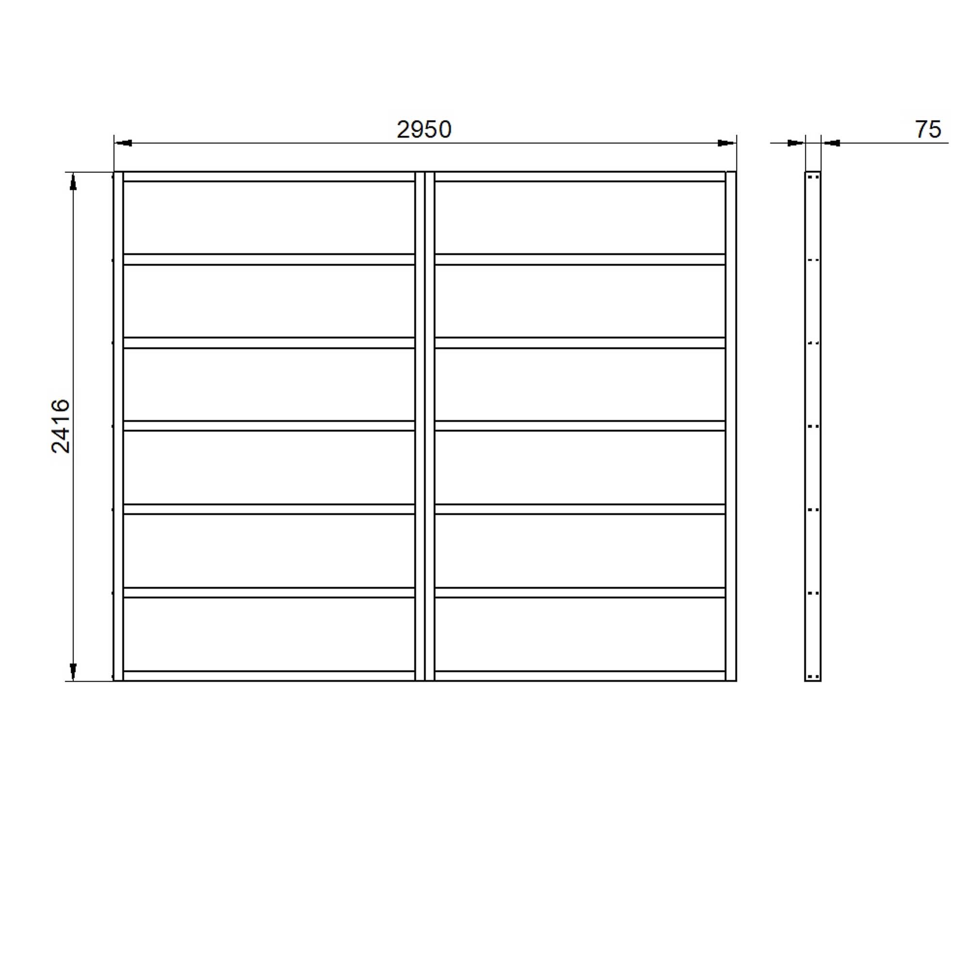 10x8 Timber Shed base - 3