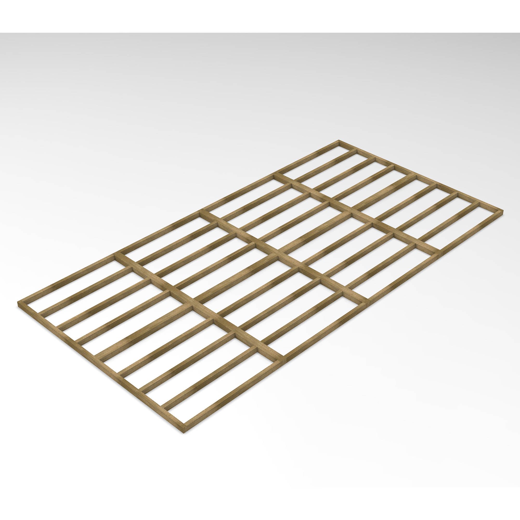 20x10 Timber Shed base