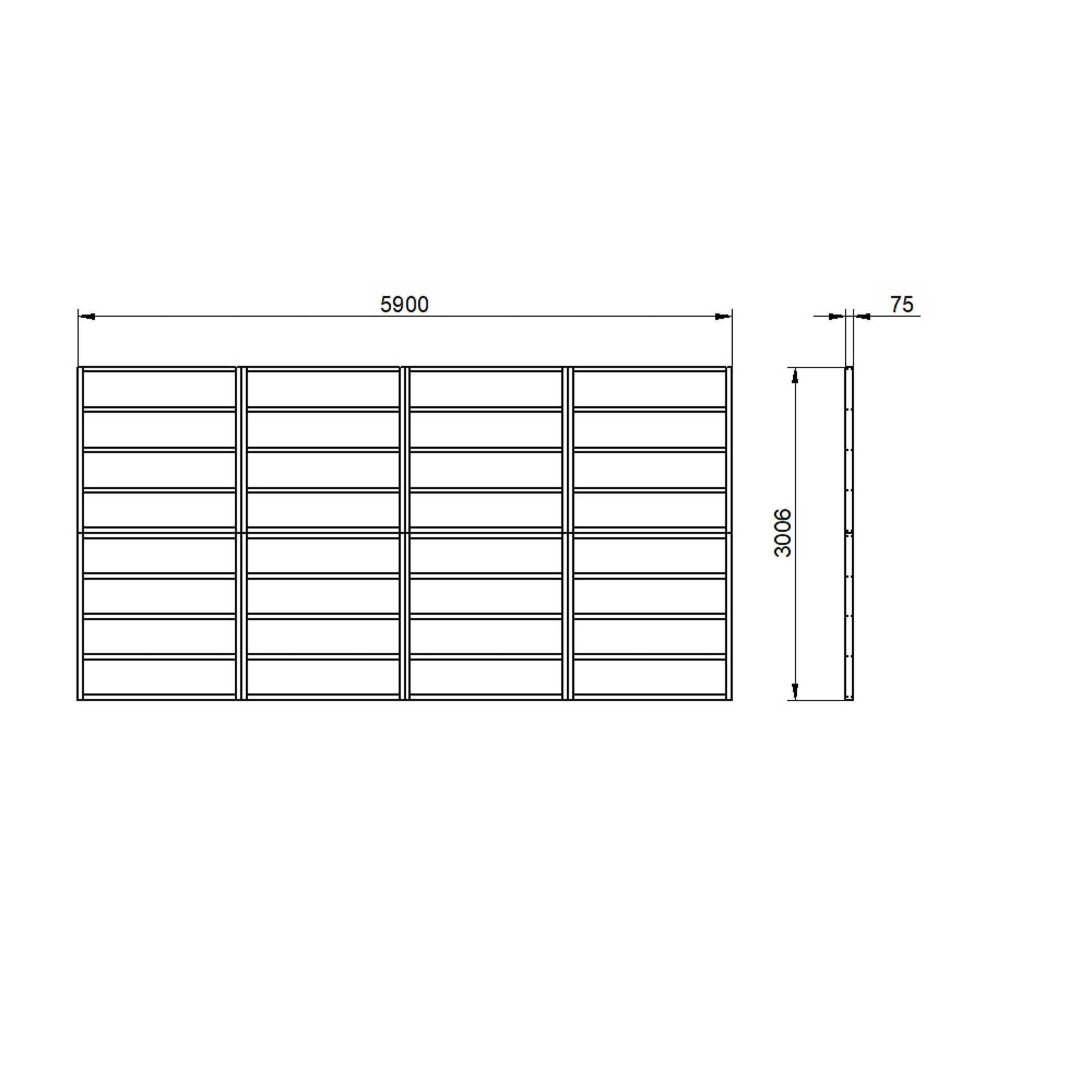 20x10 Timber Shed base - 3