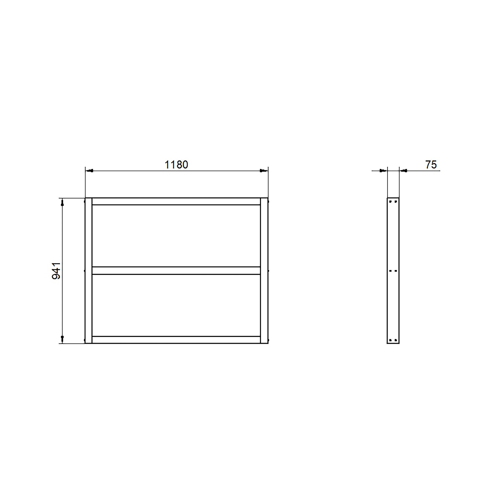 4x3 Timber Shed base
