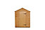 Forest Garden 5x3 ft Apex Golden brown Wooden Shed with floor