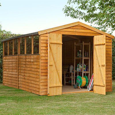 Forest Garden & 6 windows Apex Wooden Workshop