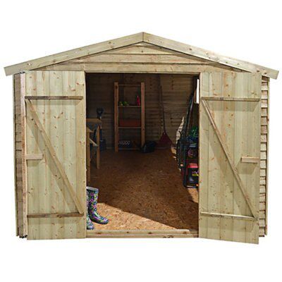 Forest Garden & 6 windows Apex Workshop - Assembly service included