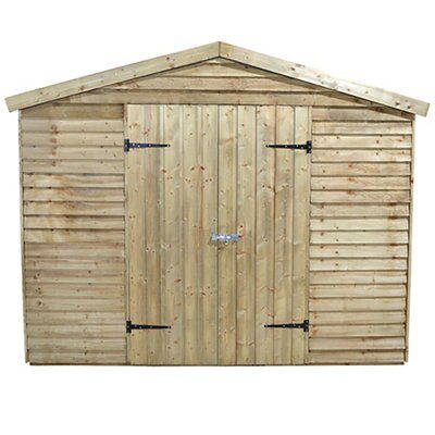 Forest Garden & 6 windows Apex Workshop - Assembly service included
