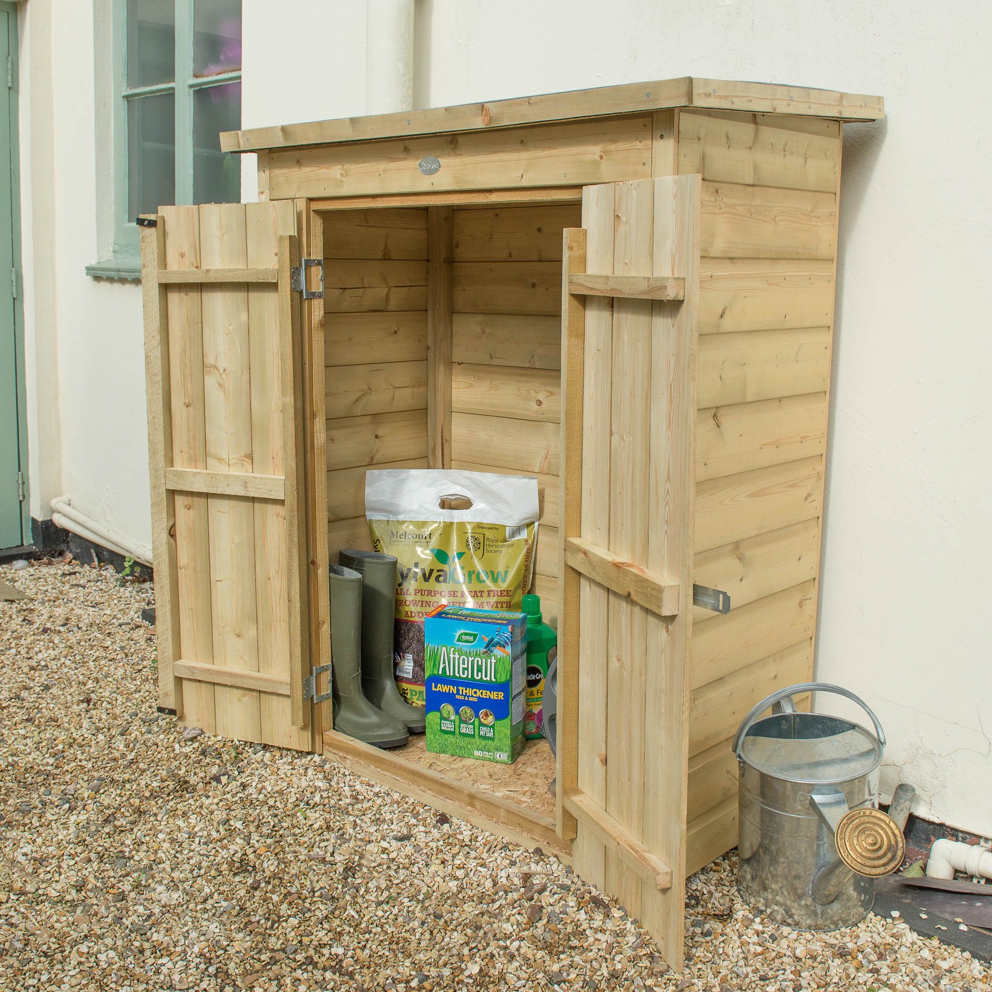 Forest Garden 600L Shiplap Apex Garden storage