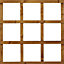Forest Garden 6ft Square European softwood Trellis panel (W)183cm x (H)183cm