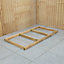 Forest Garden 6x3 Timber Shed base (L) 94cm x (W) 177cm - Assembly service included