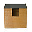Forest Garden 6x4 ft Apex Golden brown Wooden Shed with floor & 1 window