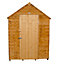 Forest Garden 7x5 ft Apex Wooden Shed with floor & 2 windows (Base included) - Assembly service included