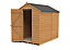 Forest Garden 7x5 ft Apex Wooden Shed with floor (Base included)